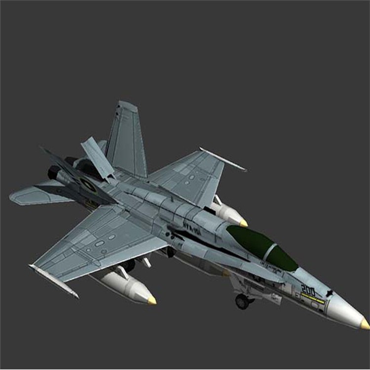 南陵3D舰载战斗机模型